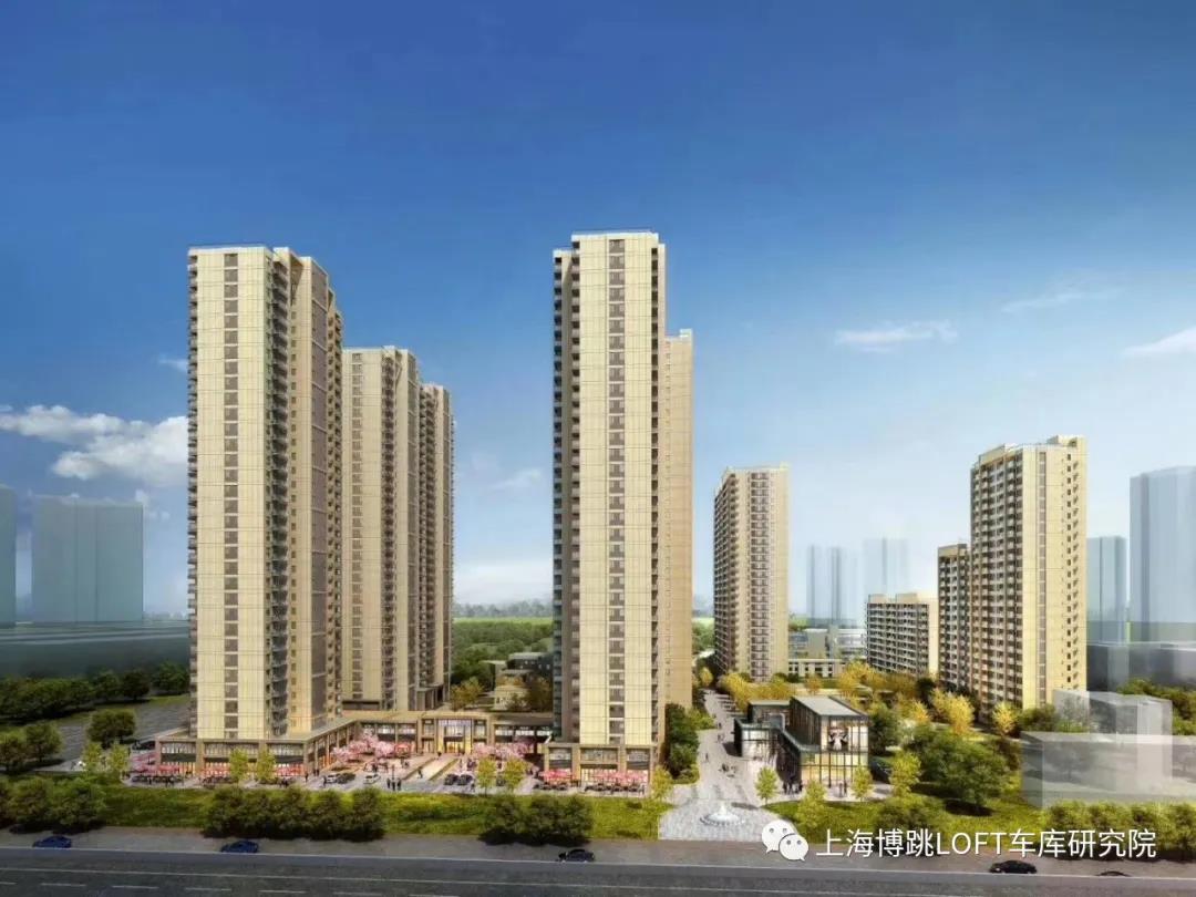 镇江采用了LOFT车库武汉当代集团春风十里项目现已结构封顶！